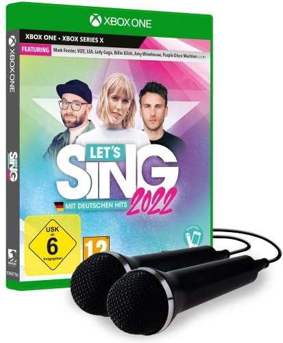 Let's Sing 2022 mit deutschen Hits + 2 Mikros - Xbox Series X/Xbox One