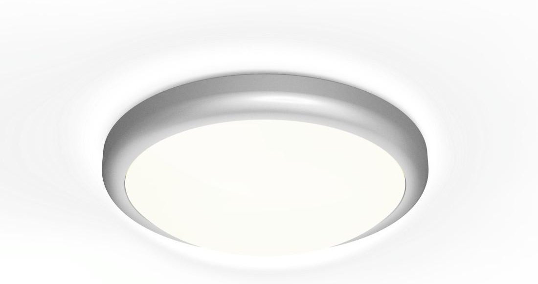 WLAN LED-Deckenleuchte "Design", Sprach- und App-Steuerung, dimmbar, Metall (00176560)