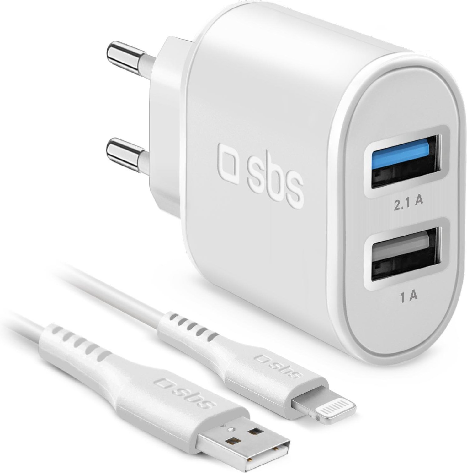 Kit Fast Charge mit Ladegerät und Lightning-Kabel