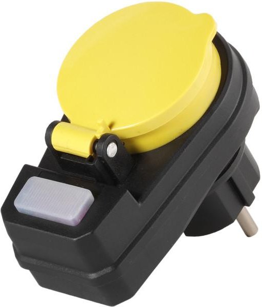 Outdoor Schuko Adapter mit Schaltern (39610)