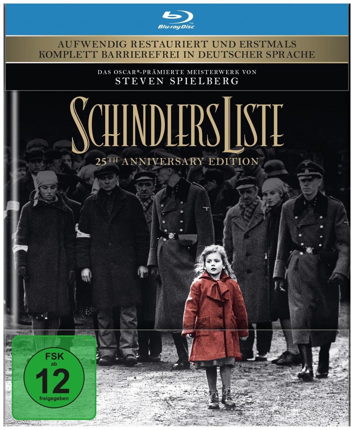 Blu-ray Schindlers Liste - 25th Anniversary Edition