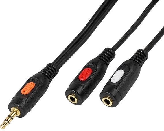 Thumbnail - 41051 Y-Adapter Klinke 5/03-N, 0,2 m