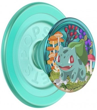 PopGrip MagSafe Bulbasaur Mint inkl. zusätzlichem Magnetring