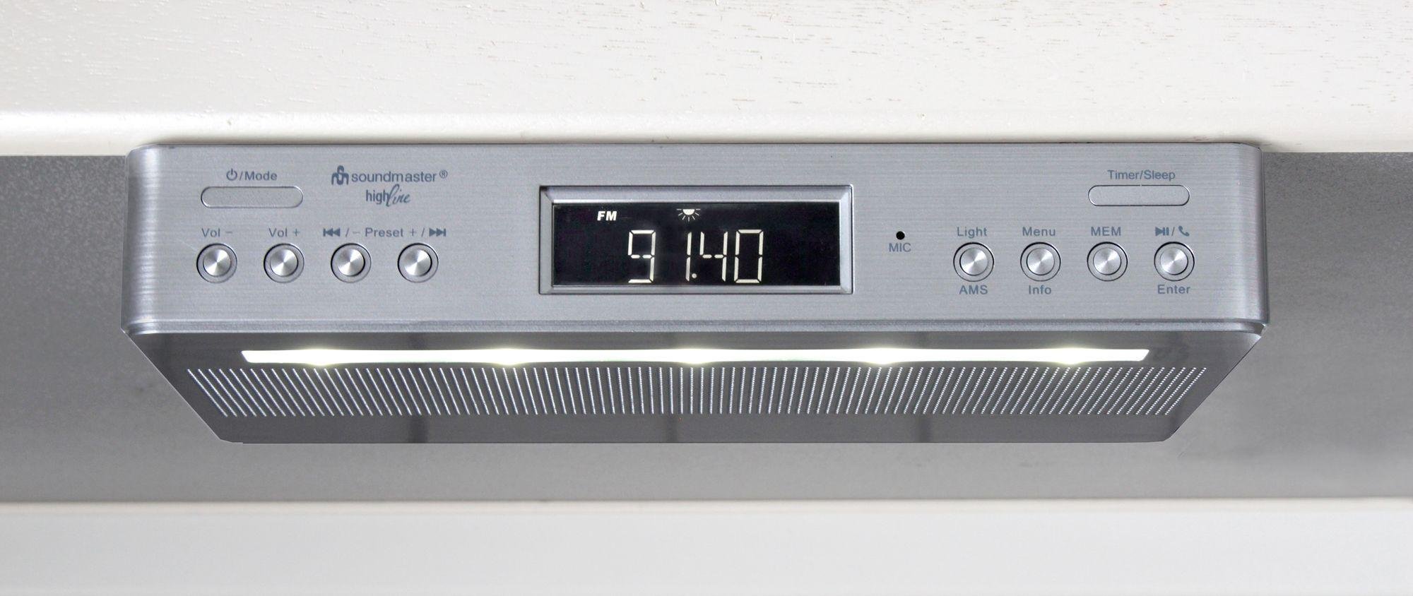 UR2045 silber Küchenradio