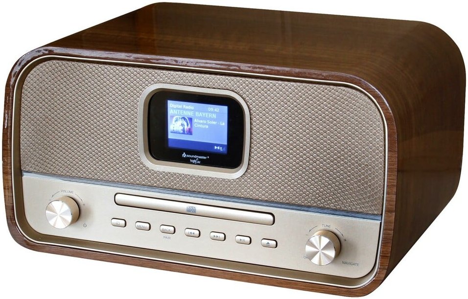 DAB970 Holz DAB Radios