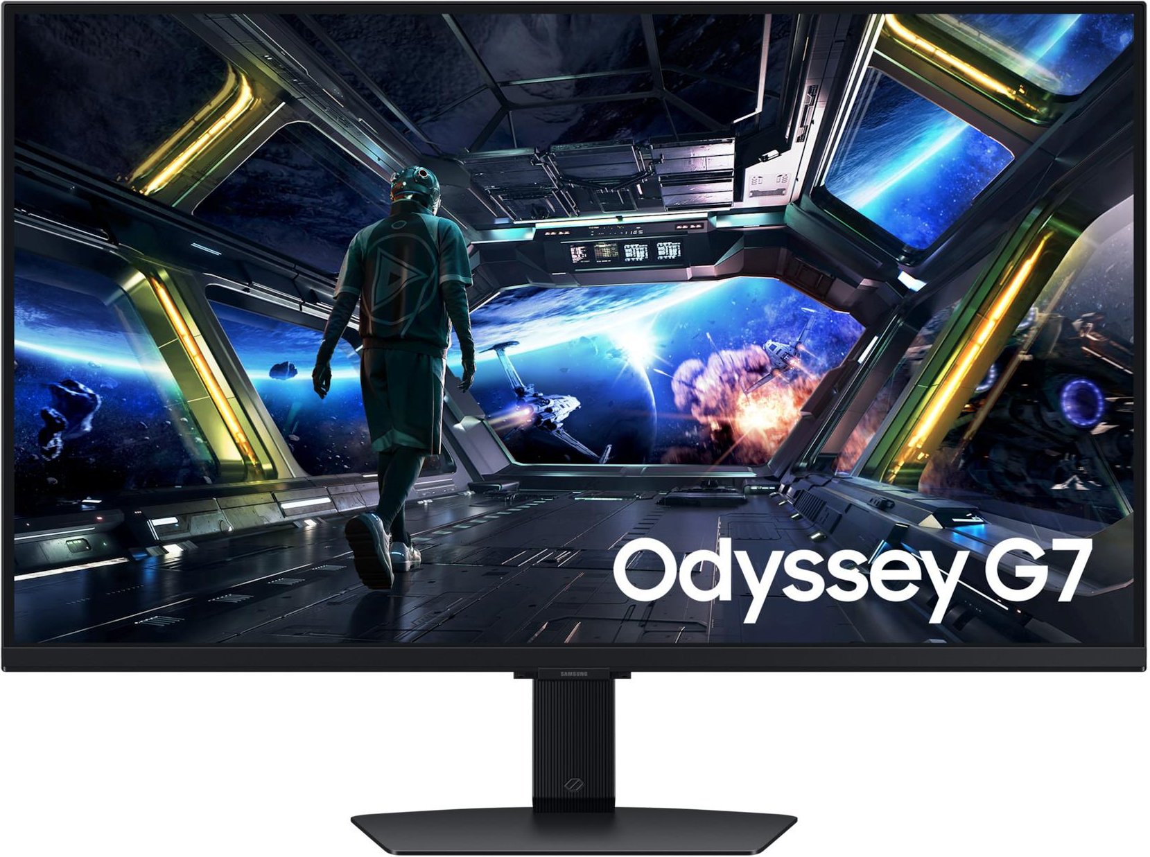Gaming Monitor Odyssey G70D S32DG702EU, Schwarz, 32 Zoll, 4K, IPS, 144 Hz, 1 ms
