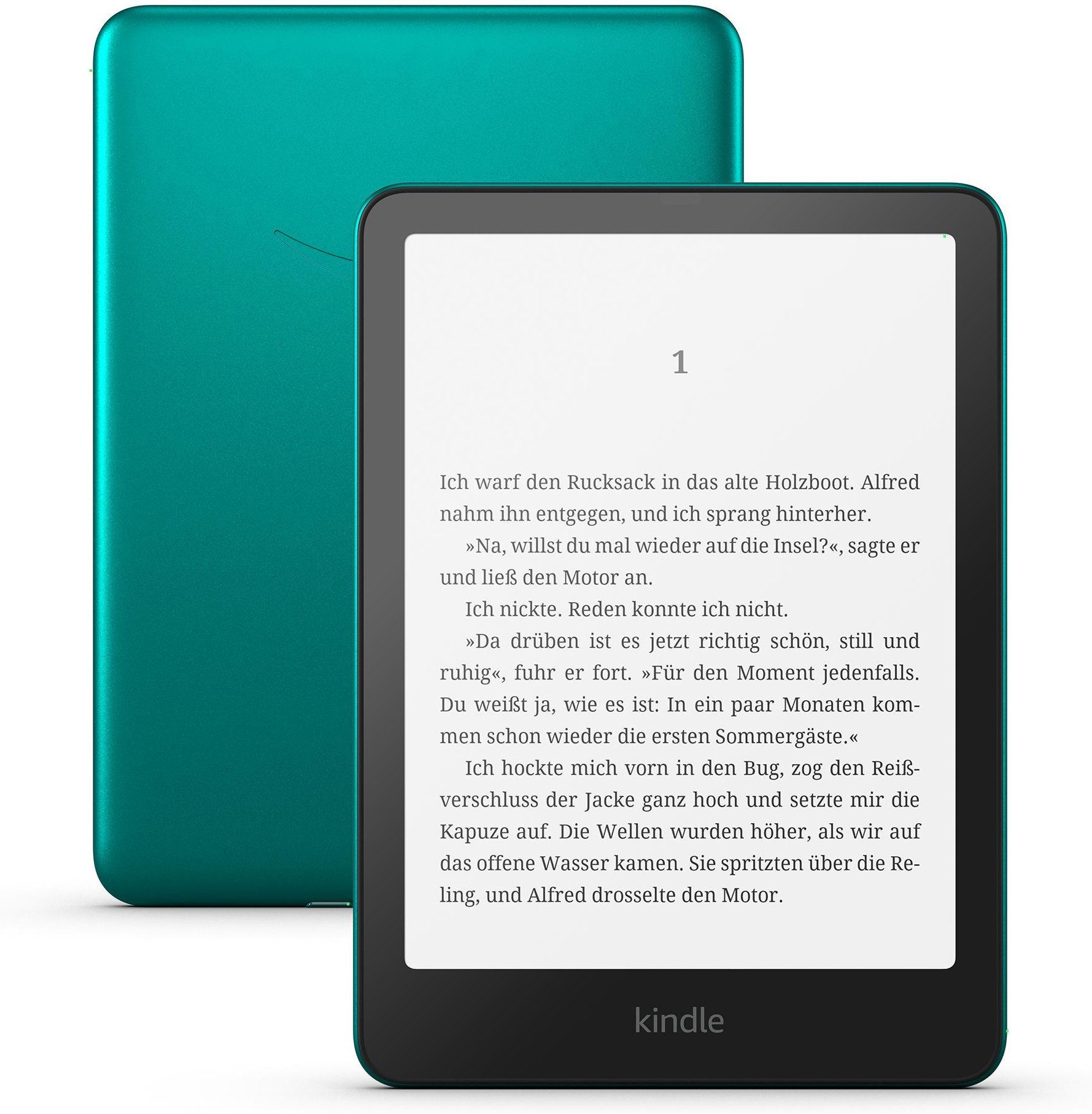 Kindle Paperwhite Signature Edition (32 GB), Jadegrün Metallic eBook-Reader