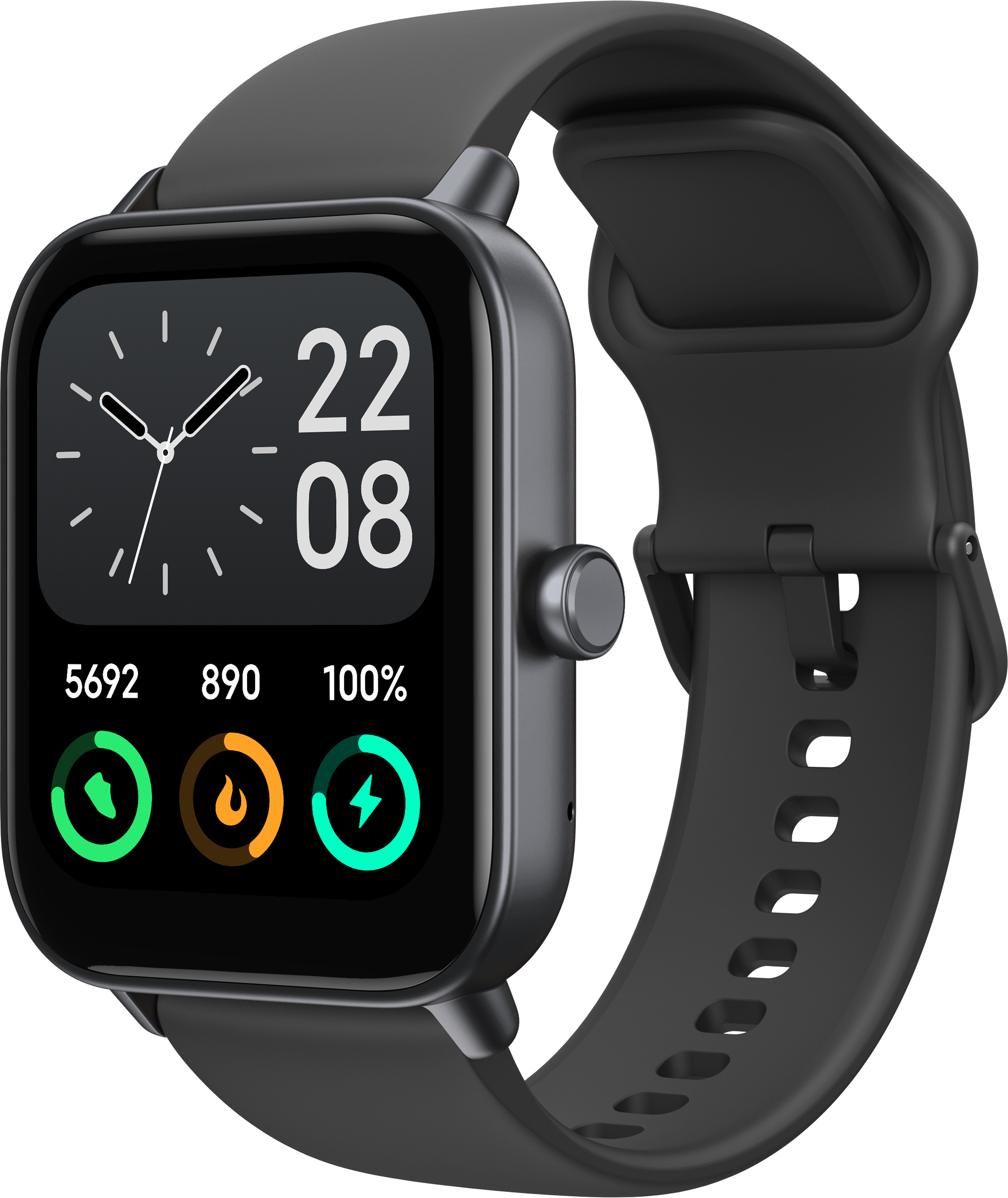 Watch 101, Schwarz Smartwatch