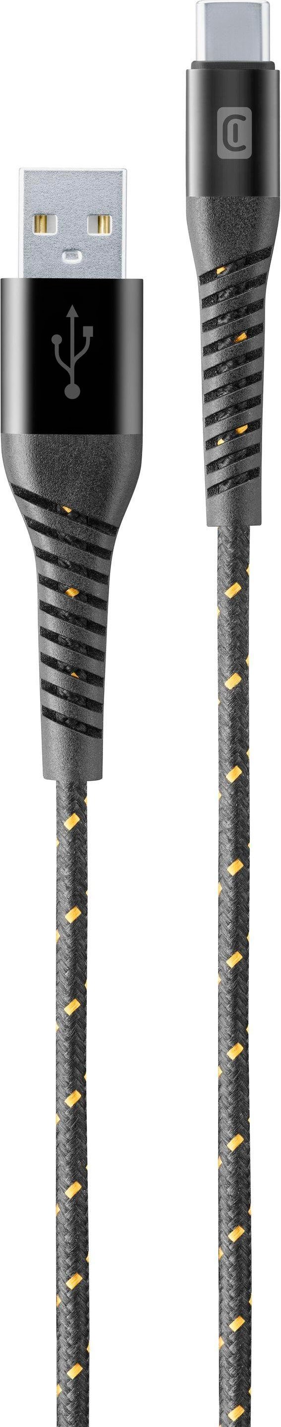 Tetraforce Data Cable Strong 2m USB-A/ Typ-C Black (60282)