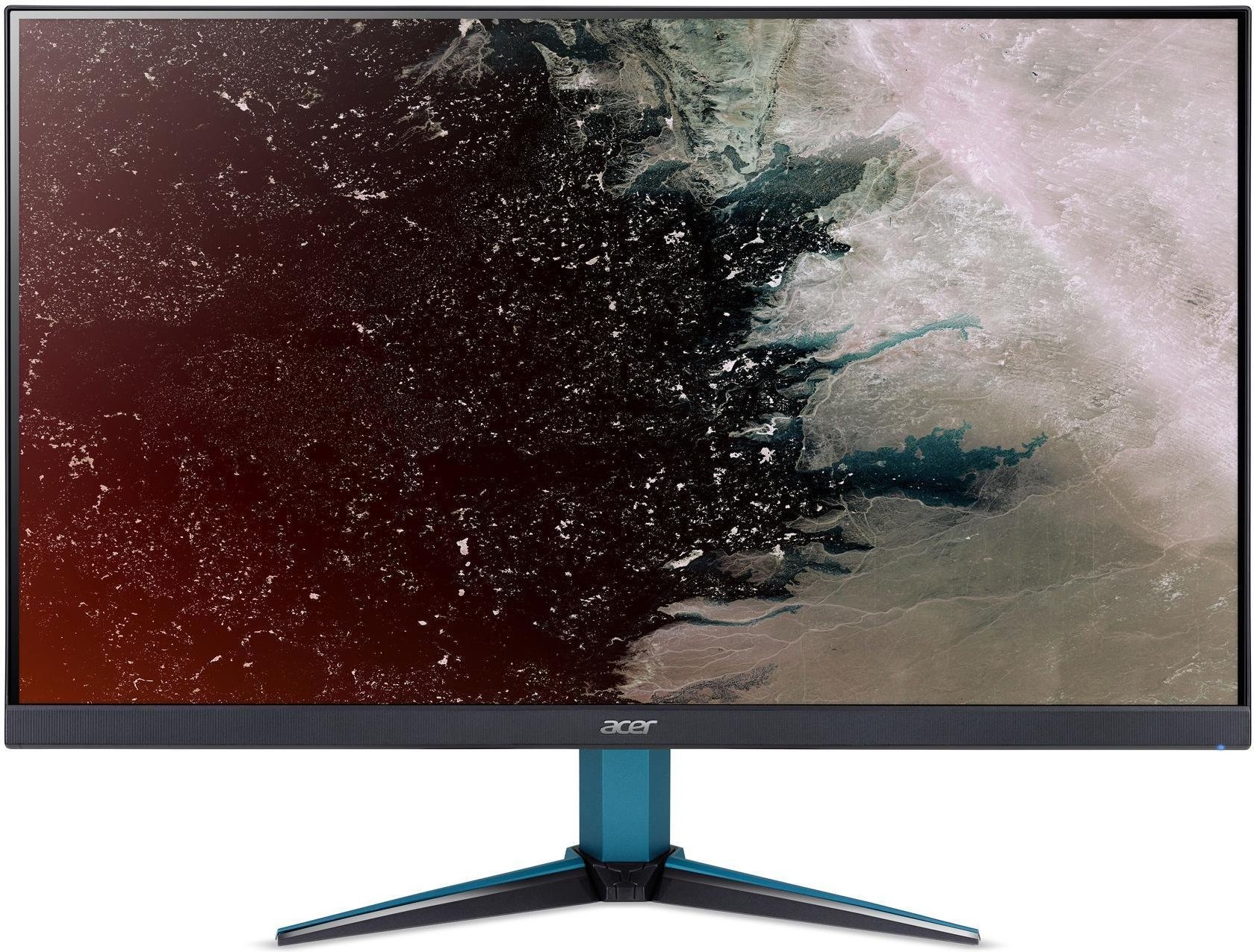 Gaming-Monitor Nitro VG2, VG272UV, Schwarz/Blau, 27 Zoll, WQHD, IPS, 180 Hz, 2 ms