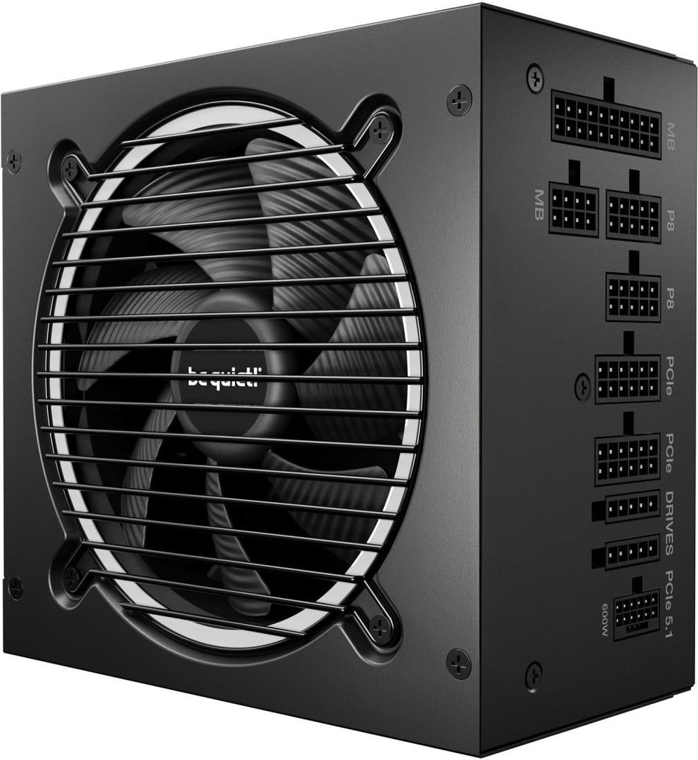 Pure Power 13 M 850W, ATX 3.1, 80+ Gold, Schwarz