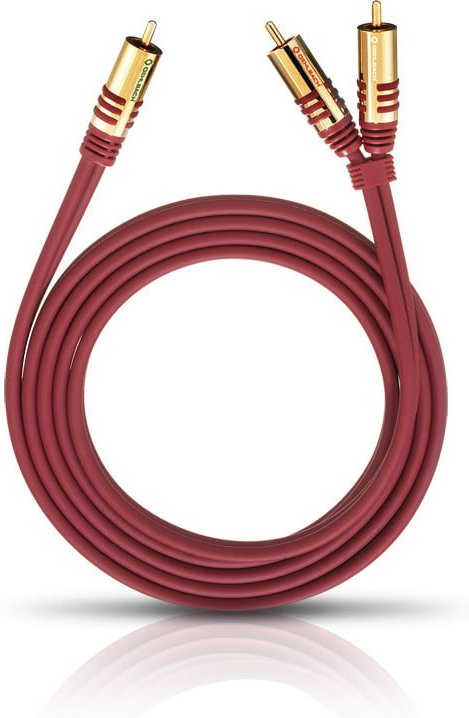 NF Y-Adapter Cinch-2Cinch 3,0m purpurrot