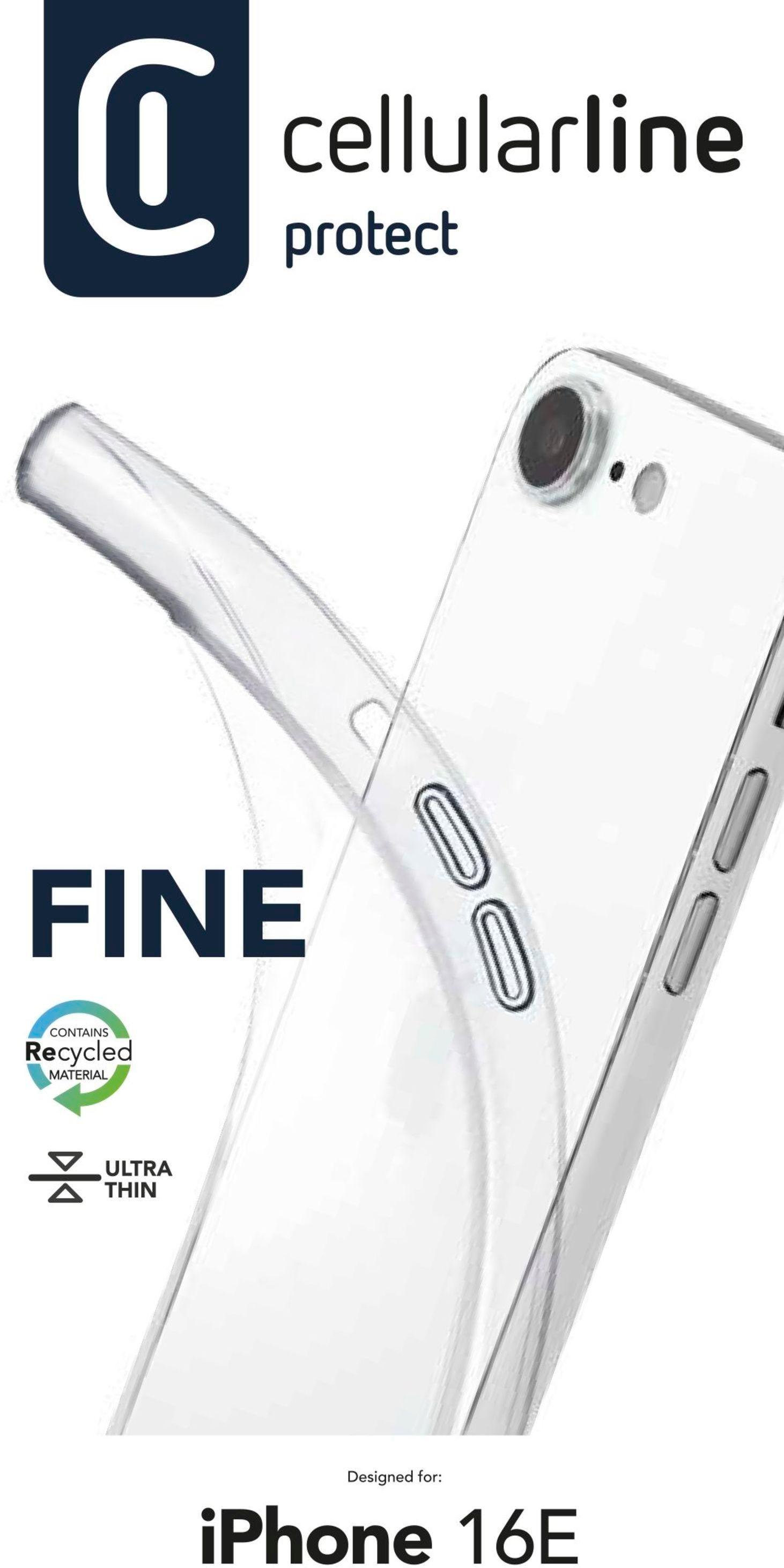 Fine Case für Apple iPhone 16E Clear (61089)