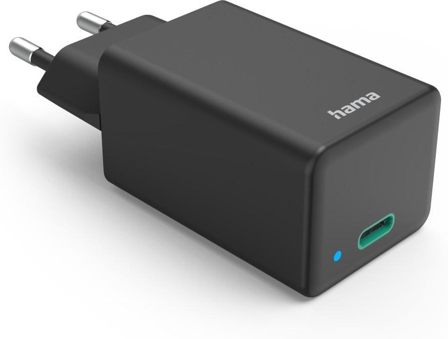 Schnellladegerät, GaN, USB-C, Mini-Ladegerät, PD, 45 W, Schwarz (00201648)
