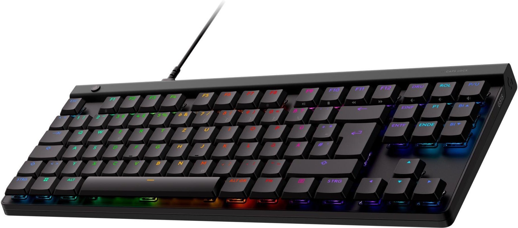 G515 TKL Kabelgebundene Gaming-Tastatur, Schwarz