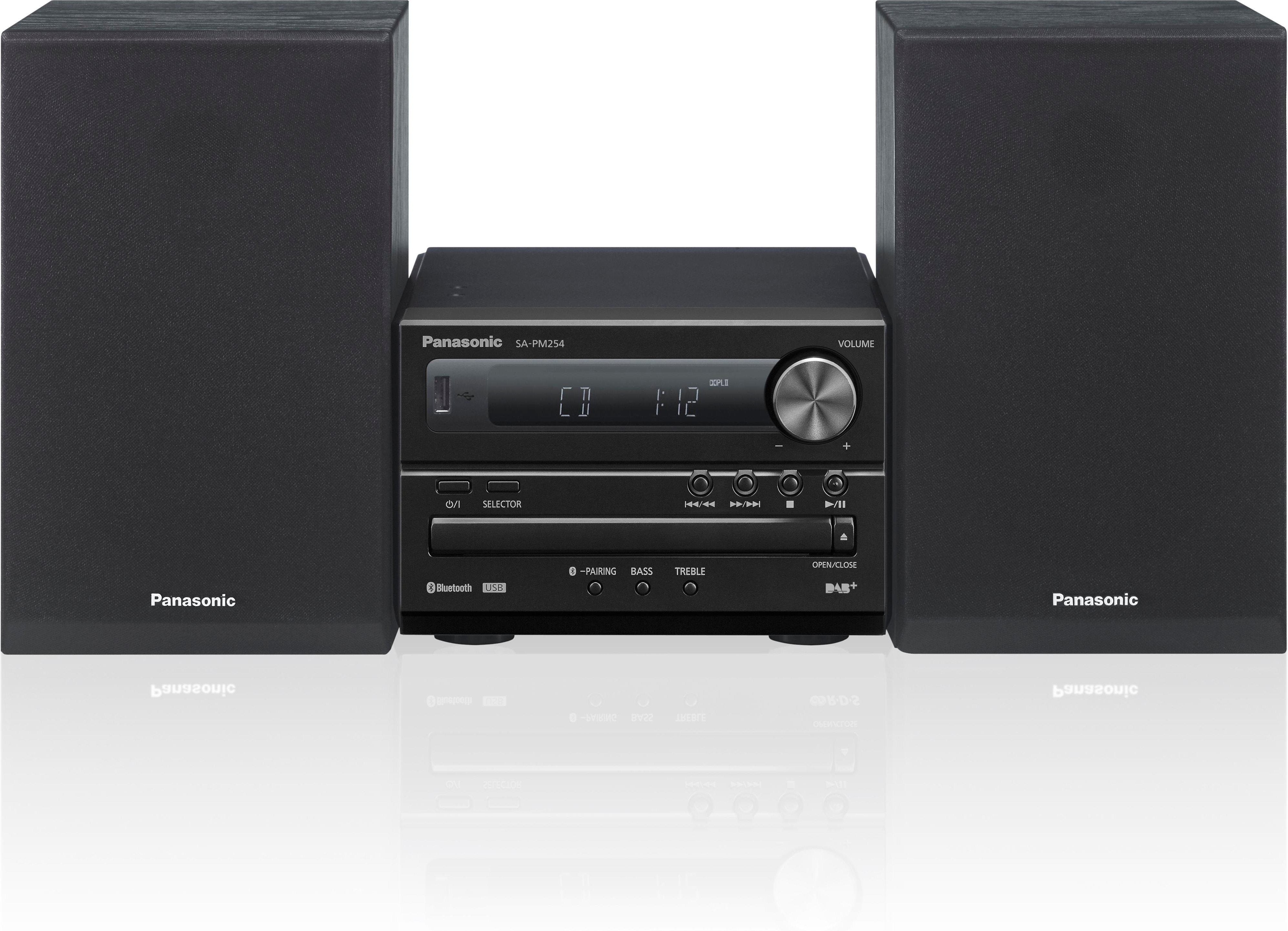 SC-PM254EG-K schwarz Micro HiFi System