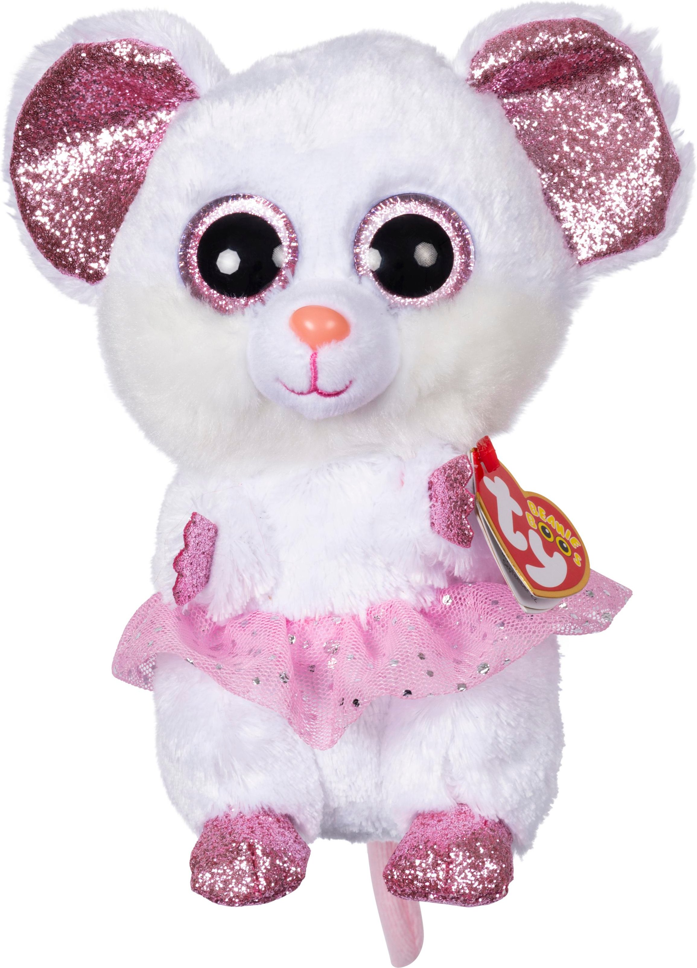 Thumbnail - Beanie Boos Nina Maus 15cm Kuscheltier