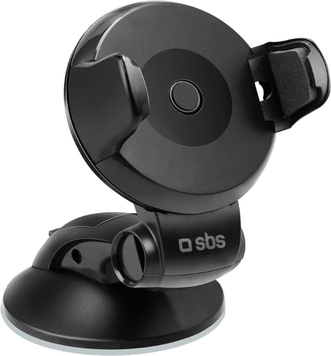 Handy-Autohalterung für Smartphones bis zu 5,5 Zoll, Schwarz