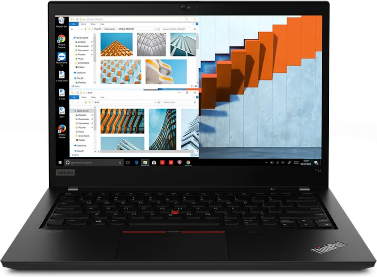 Lenovo ThinkPad T14, Schwarz, 14 Zoll, Full HD, i5-10310U, 16 GB, 256 GB SSD, Refurbished