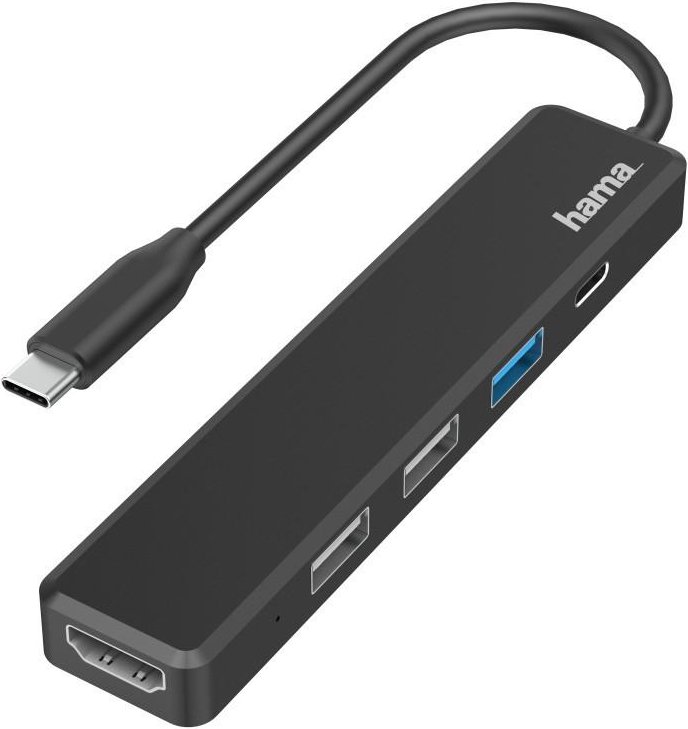 USB-C-Hub, Multiport, 5 Ports, 3x USB-A, USB-C, HDMI™ (00200117)