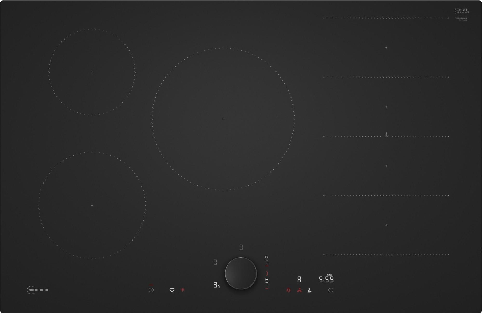 T68NUV4A0 N90 Induktionskochfeld (autark)
