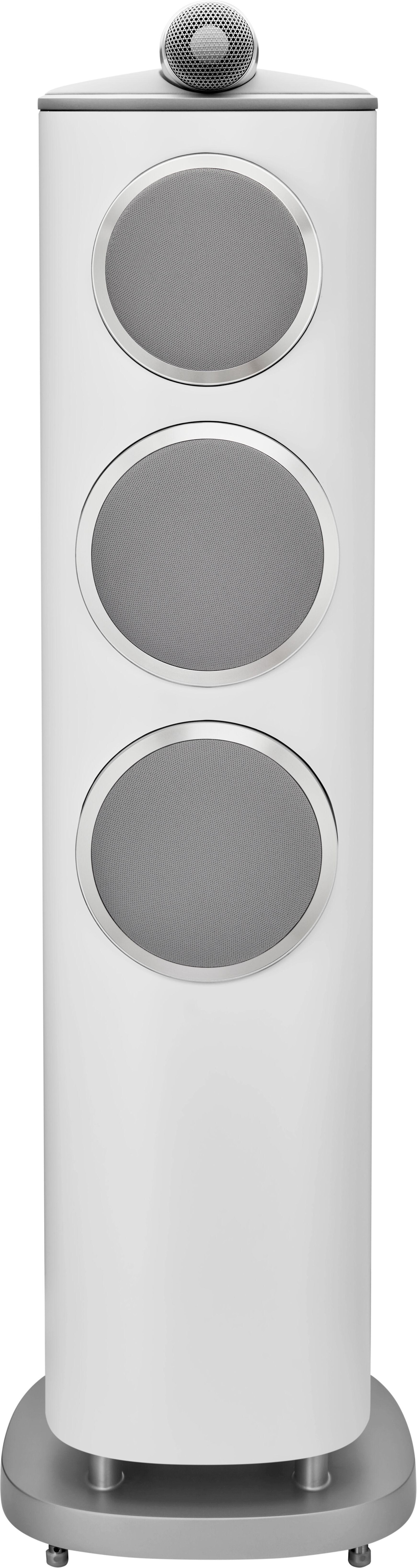 804 D4 White Standlautsprecher