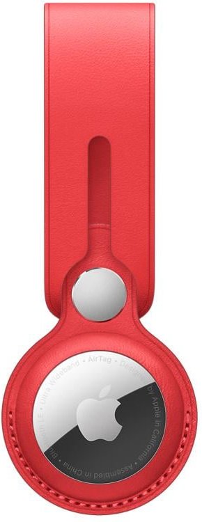 AirTag Anhänger aus Leder - Rot (PRODUCT) RED