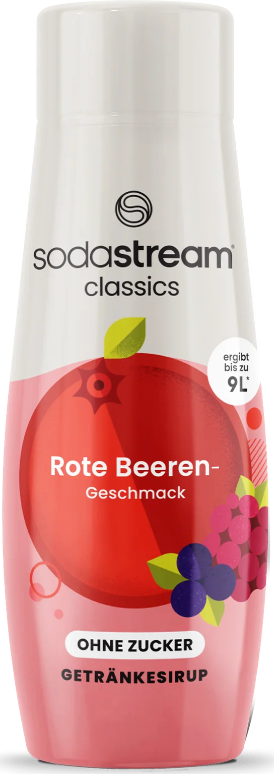 classics Rote Beeren ohne Zucker Sirup