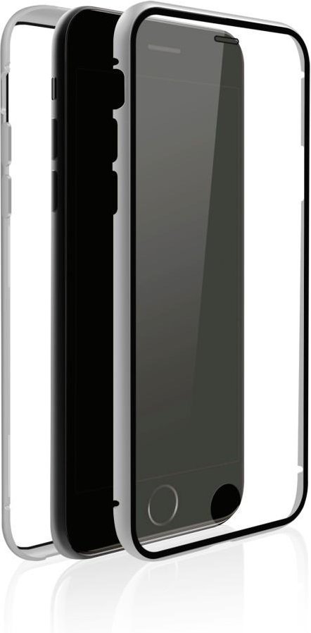 Cover "360° Glass" für Apple iPhone 7/8/SE 2020/SE 2022, Silber (00184774)