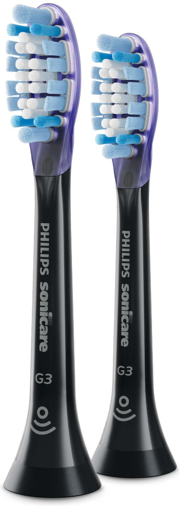 HX9052/33 Premium Gum Care 2 Stück schwarz Aufsteckbürsten