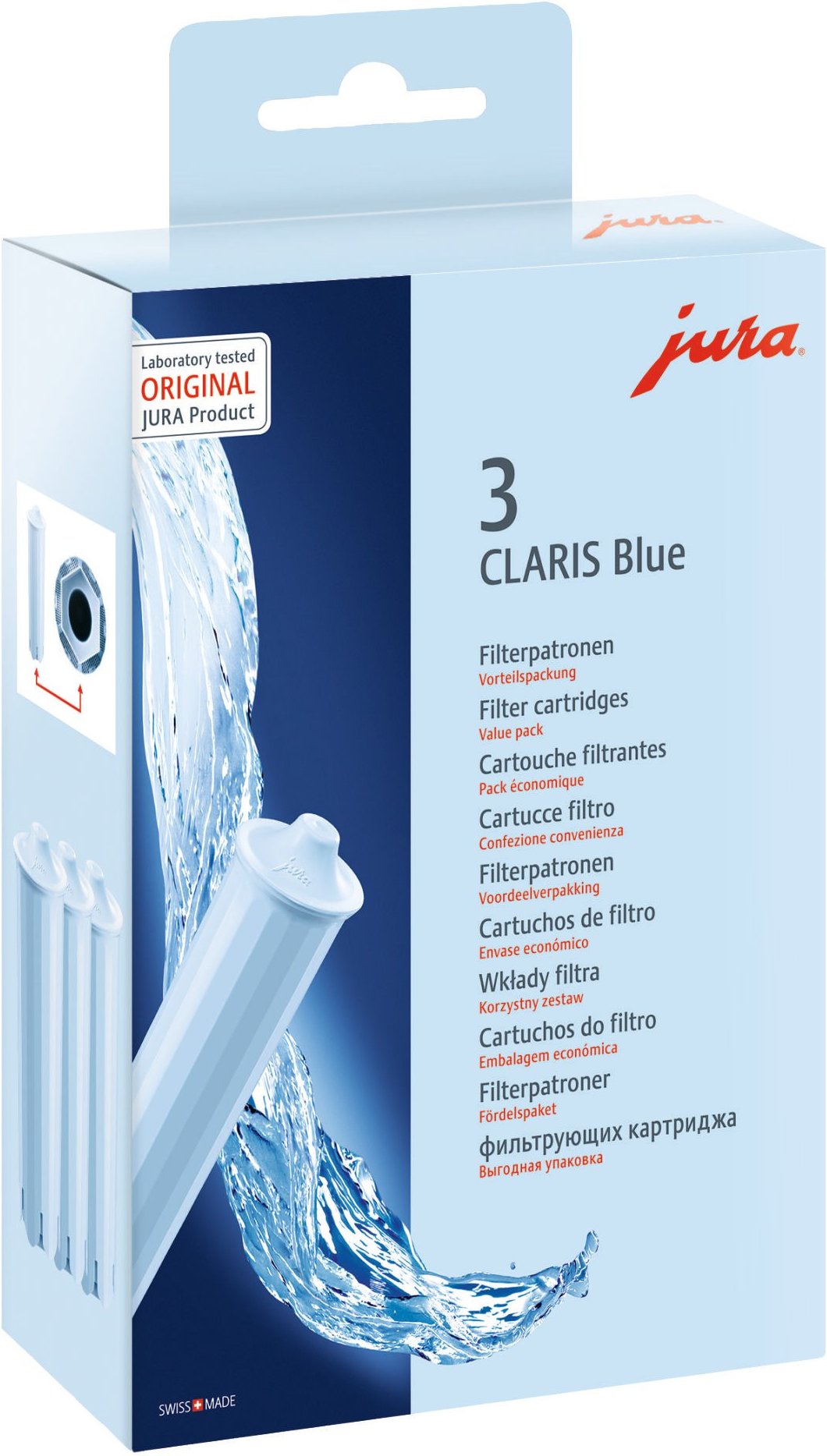 CLARIS Blue 71312 3er Set Filterpatrone