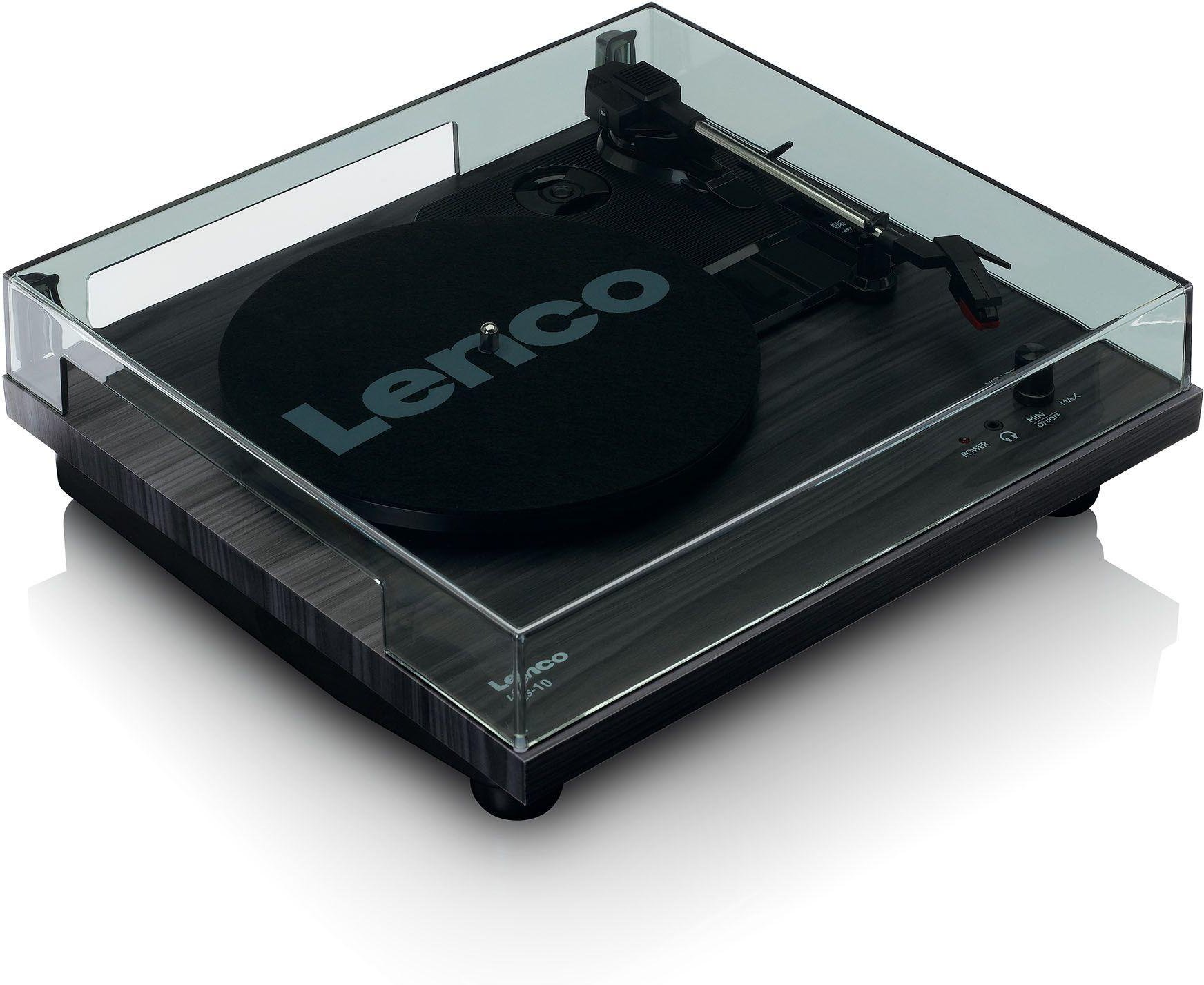 LS-10 schwarz Plattenspieler