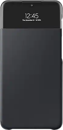 S View Wallet Cover EF-EA326 für das Galaxy A32 5G, Black Handyhülle