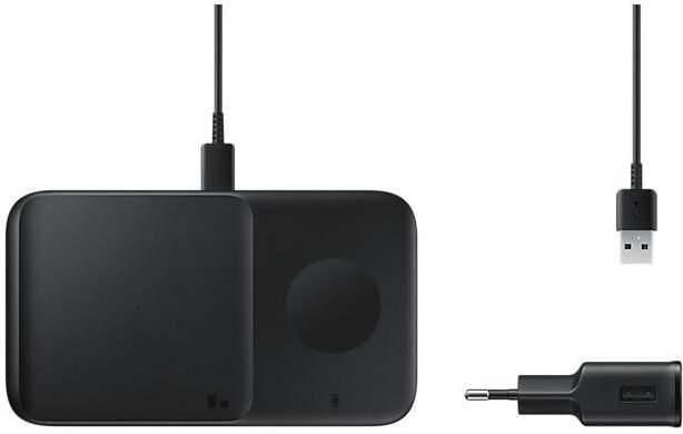 Wireless Charger Duo EP-P4300B, Black Qi-Ladegerät