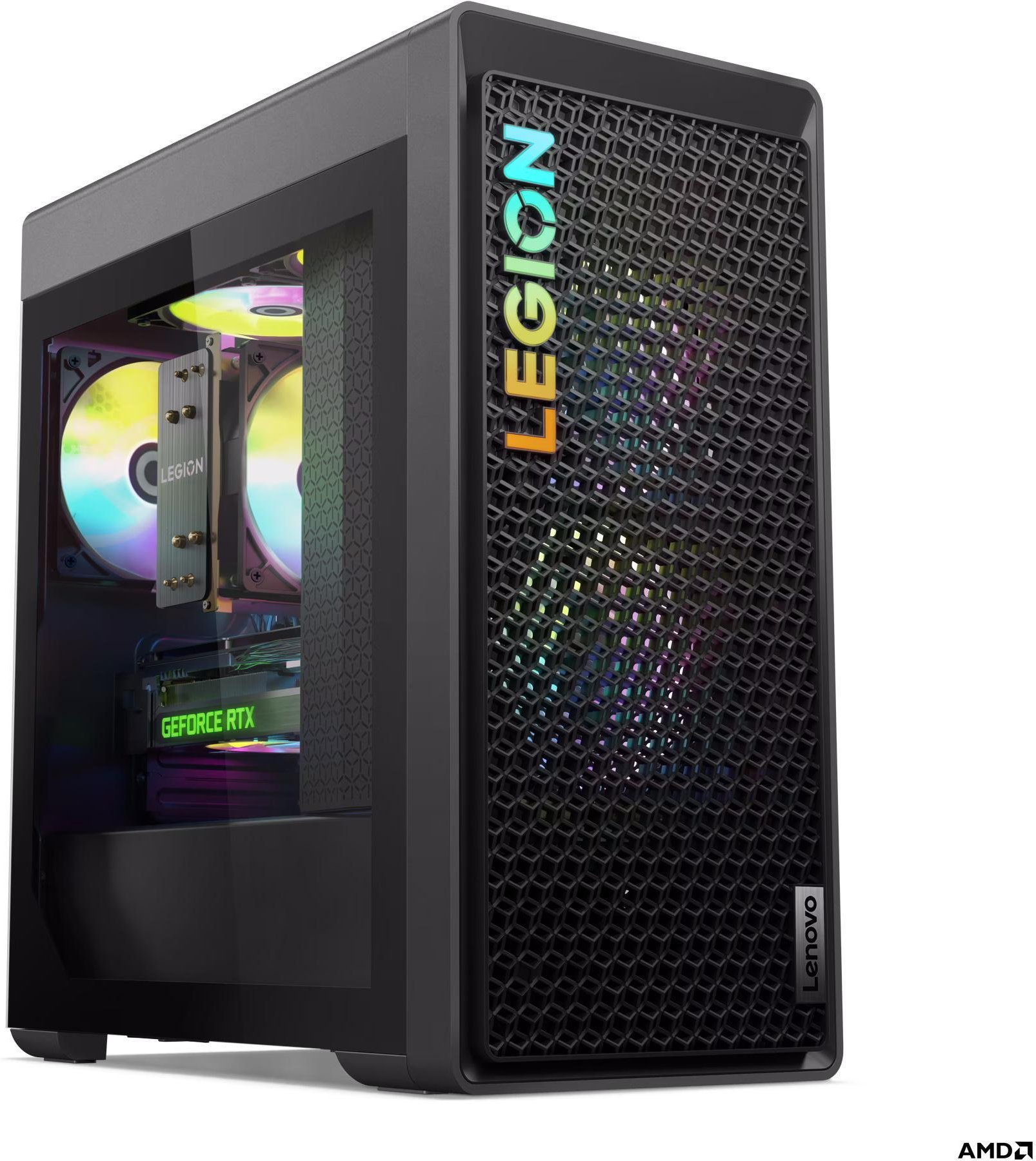Legion T5 26ARA8, Grau, AMD Ryzen 5 7600, 32 GB, 1 TB M.2 SSD, RTX 4060 Ti 8GB