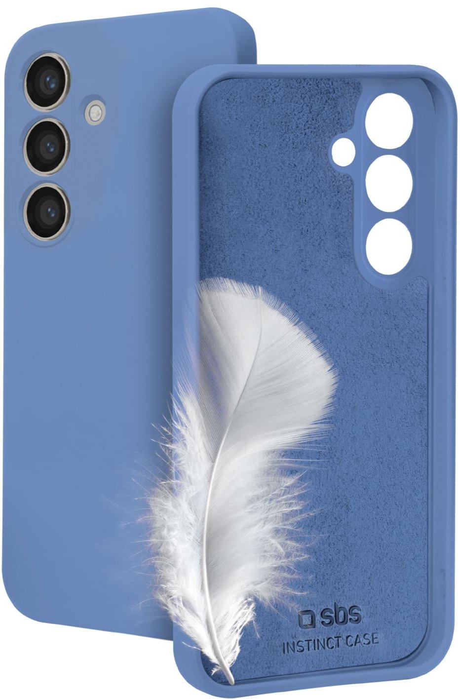 Instinct Hülle für Samsung Galaxy S25, Blau Handyhülle