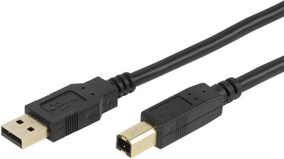 Hochwertiges USB 2.0 zertifiziertes Verbindungskabel, 1,8m (45210)