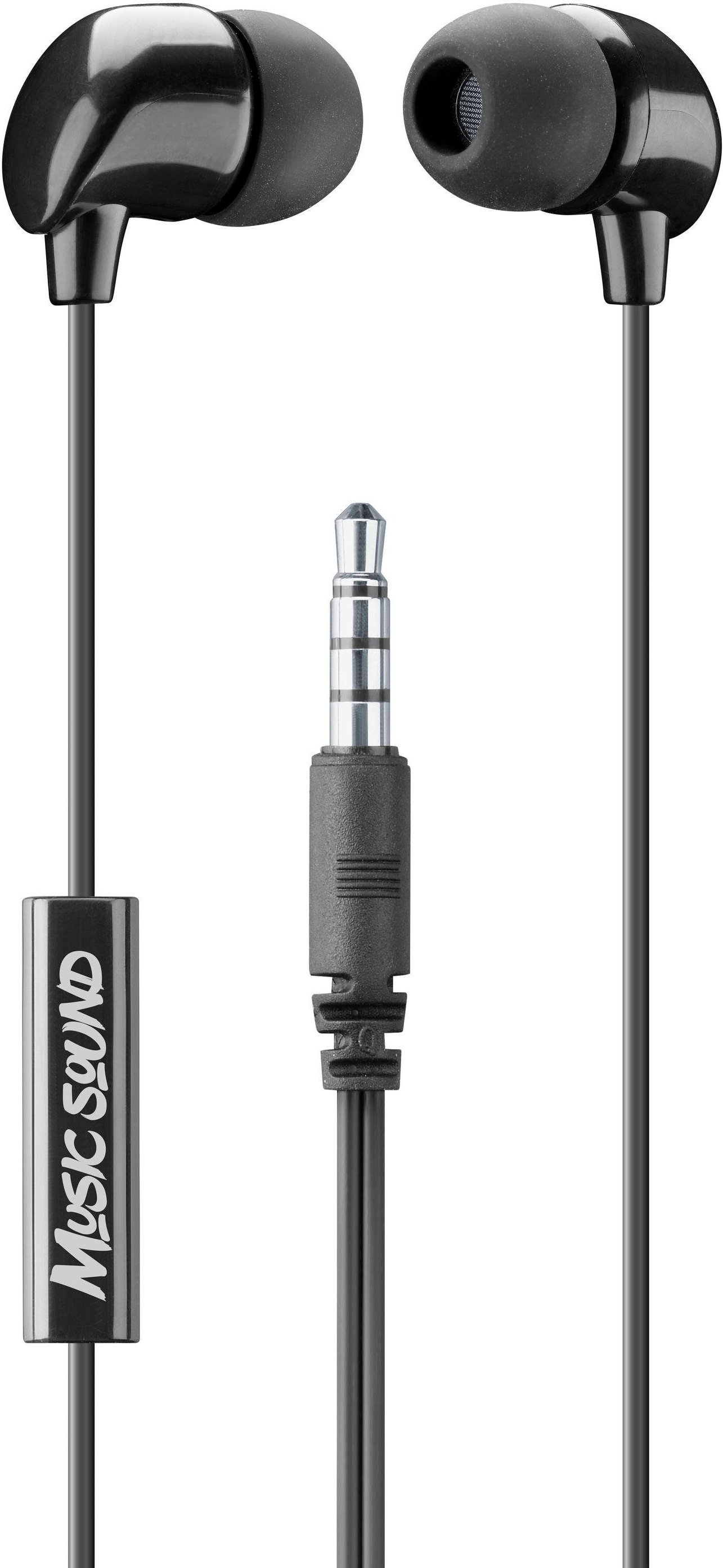 Music & Sound IN-EAR Earphones Black (60585)