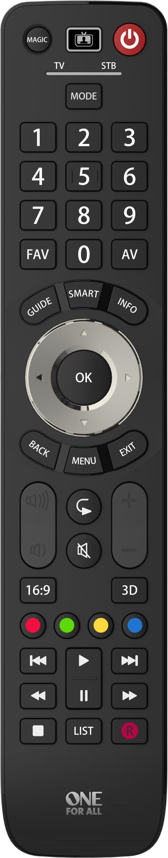 Evolve 2 URC7125 Universalfernbedienung