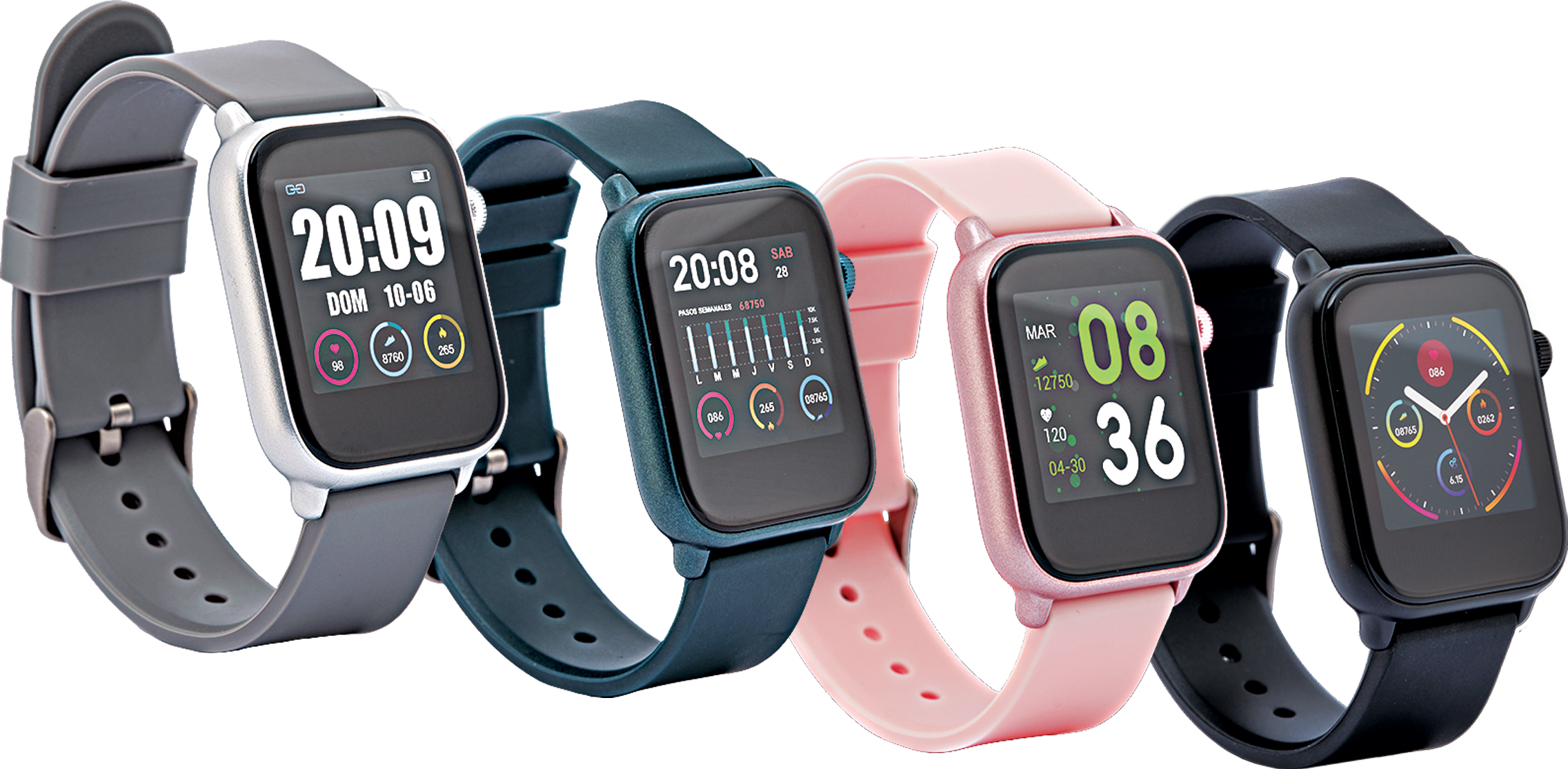 XMOVE Fitnesstracker in Grau für Einsteiger grau