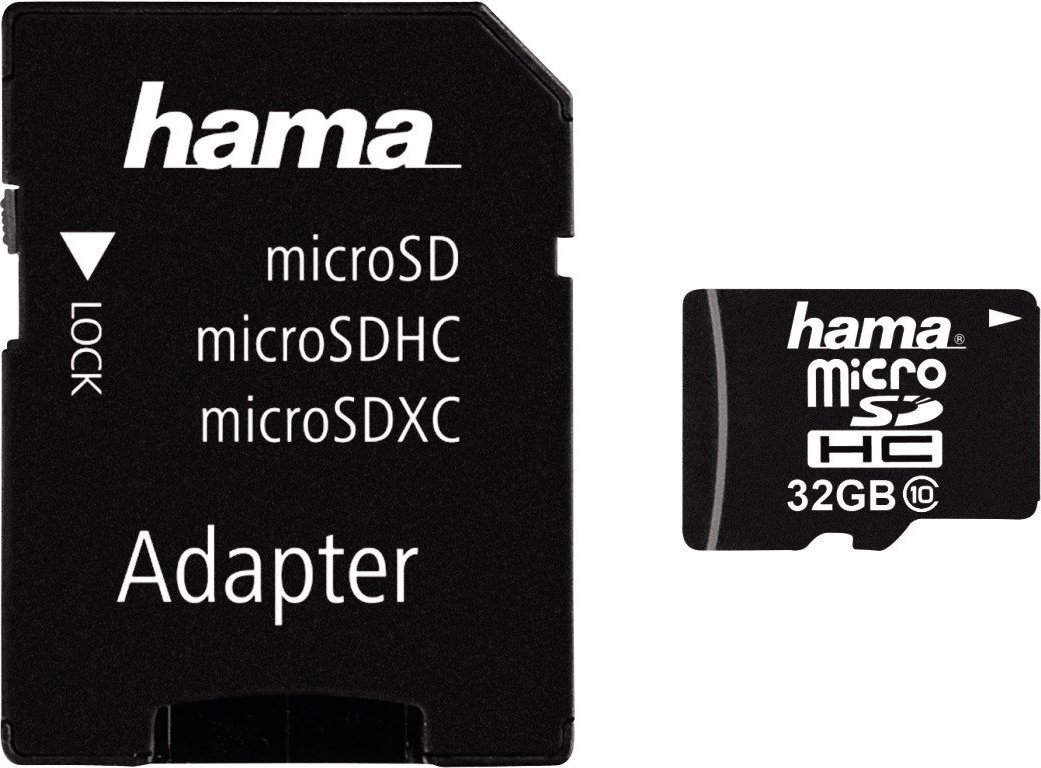 microSDHC 32GB Class 10 22MB/s + Adapter / Mobile (00108086)