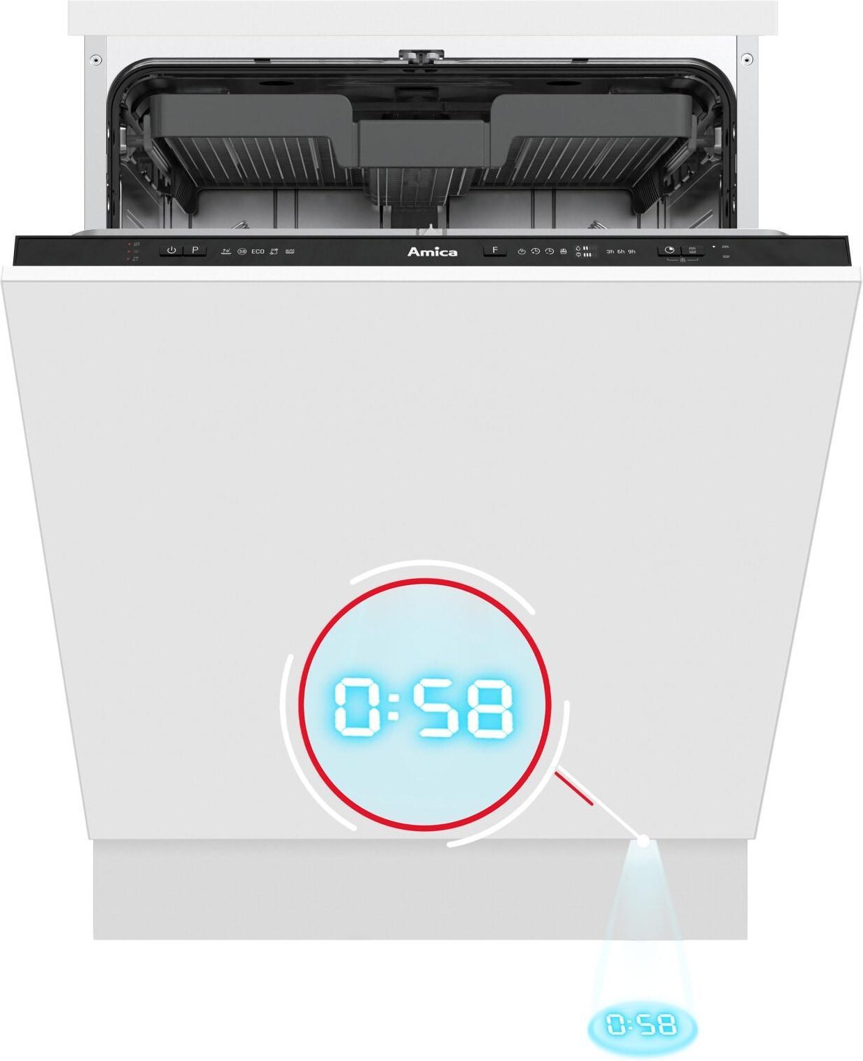 EGSPV 594 300 Einbau-Geschirrspüler vollintegriert 60 cm