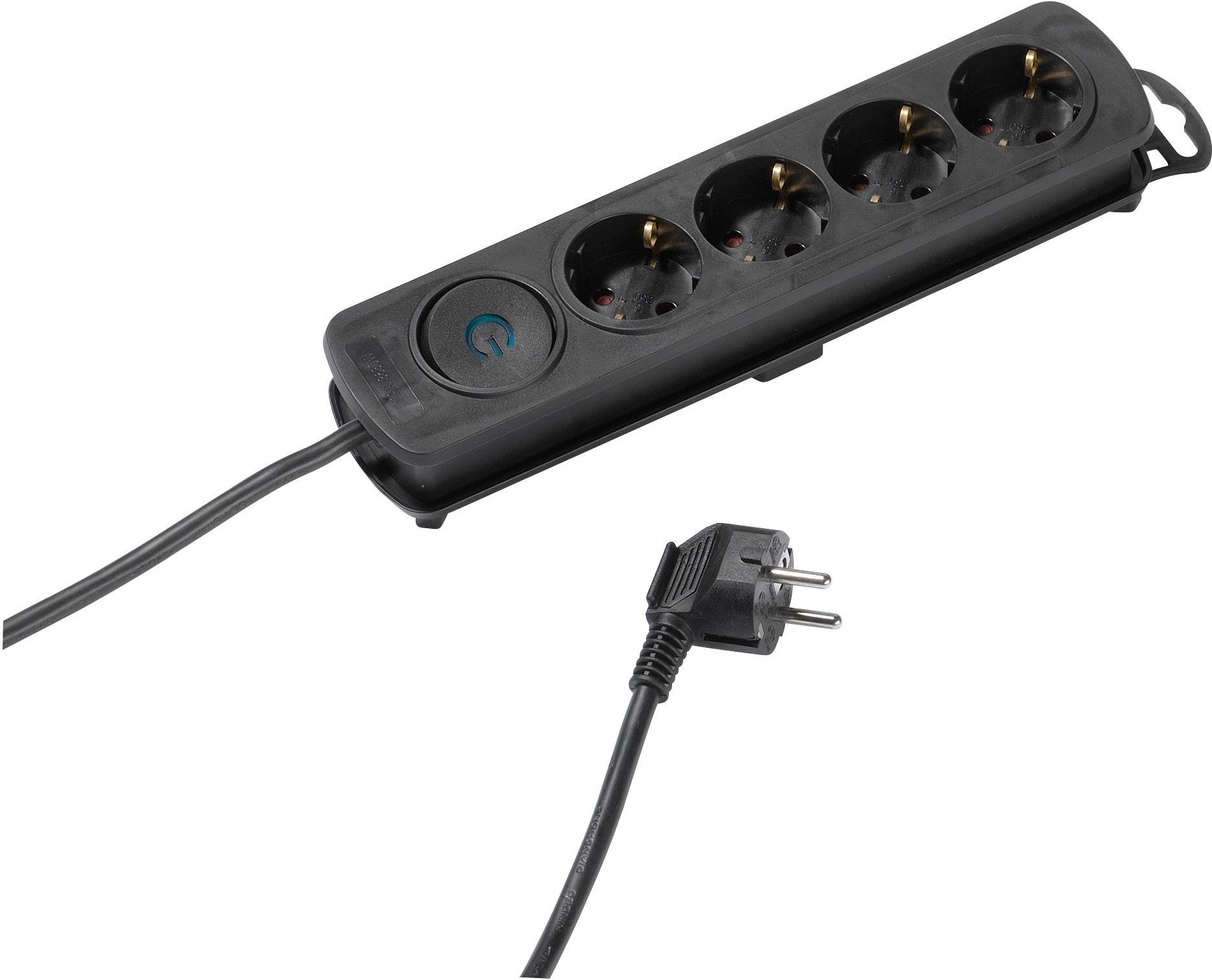 4-fach Steckdosenleiste, schaltbar (61171)