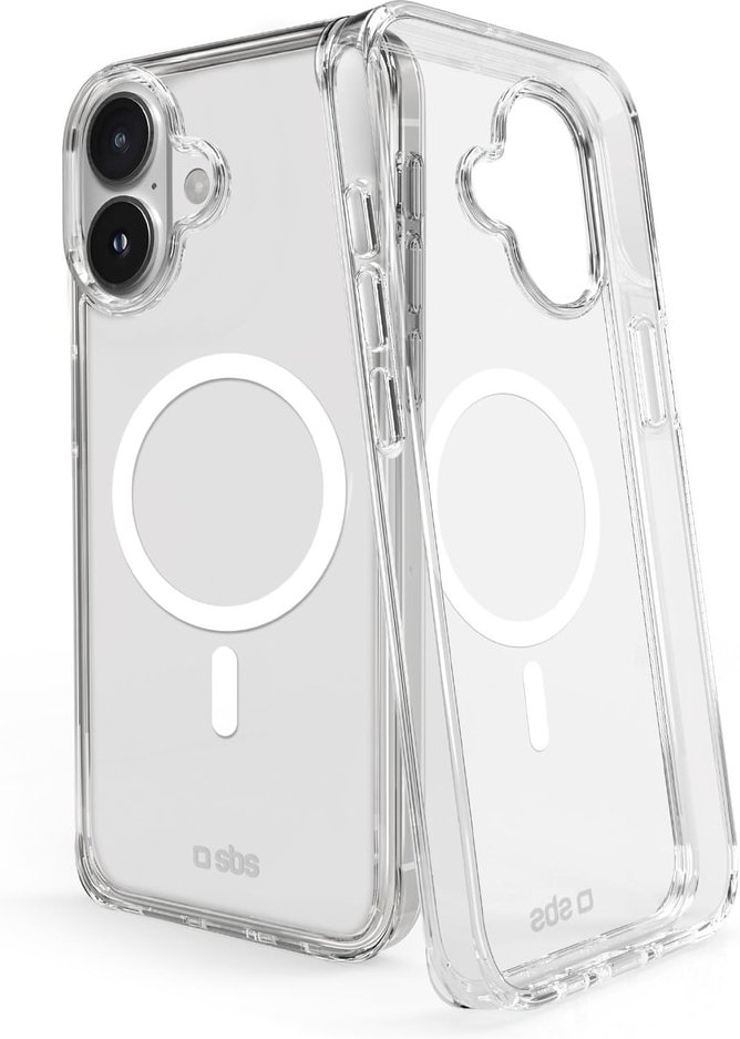 Transparente steife Hülle, kompatibel mit MagSafe-Ladefunktion für iPhone 15, Transparent