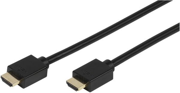 High Speed HDMI® Kabel mit Ethernet, 5,0 m schwarz (47161)