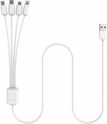 Thumbnail - 4-in-1 USB-Ladekabel 1,5 m