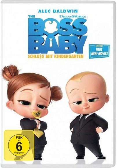 DVD Boss Baby - Schluss mit Kindergarten