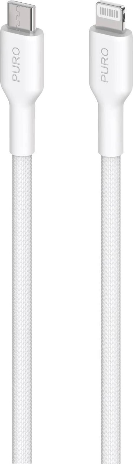 Power and Data Sync Fabrik cable from USB-C to Lightning 1,2m, Weiß