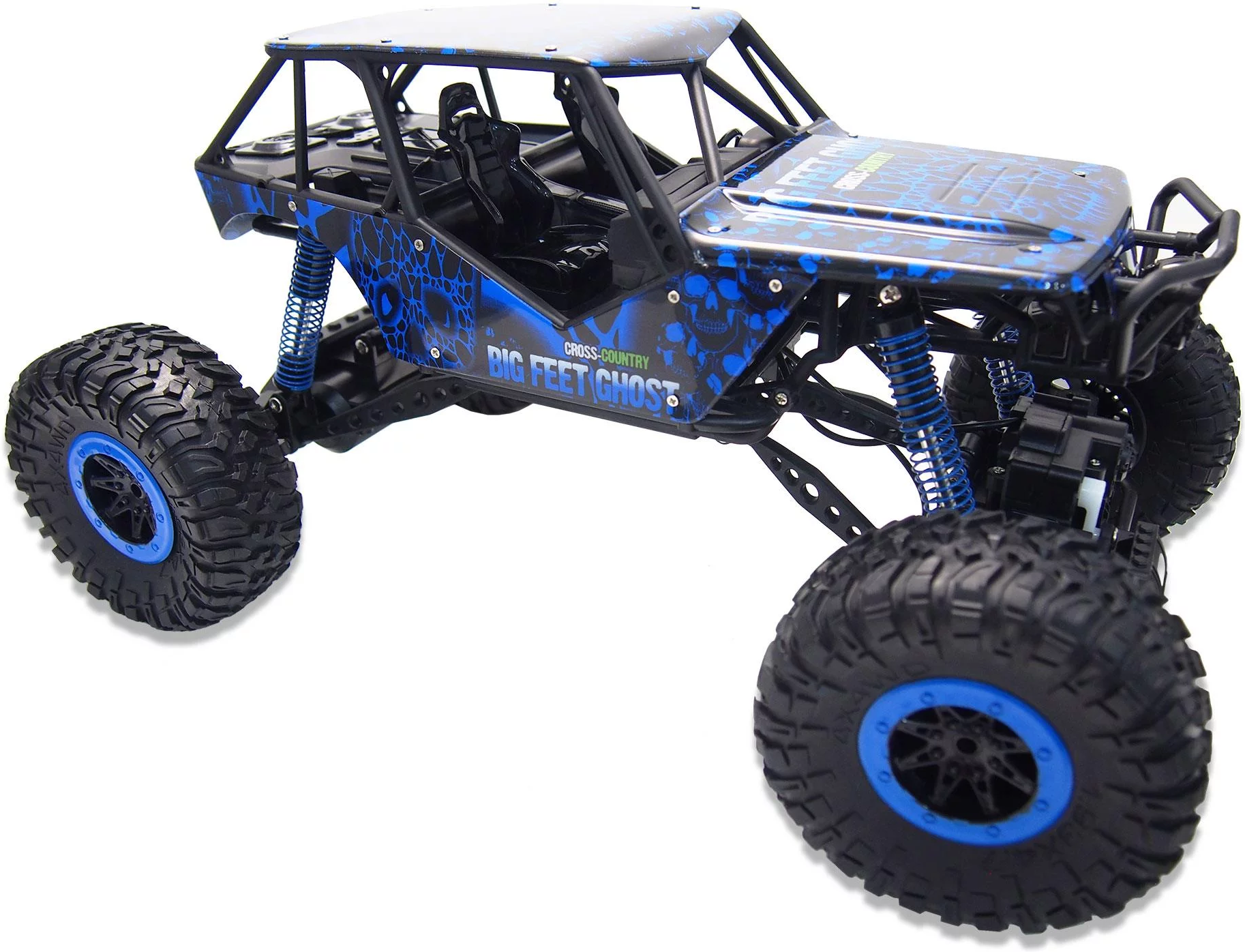 RC Crawler Crazy Rock 4WD 1:10 RTR blau /8+ Ferngesteuertes Auto