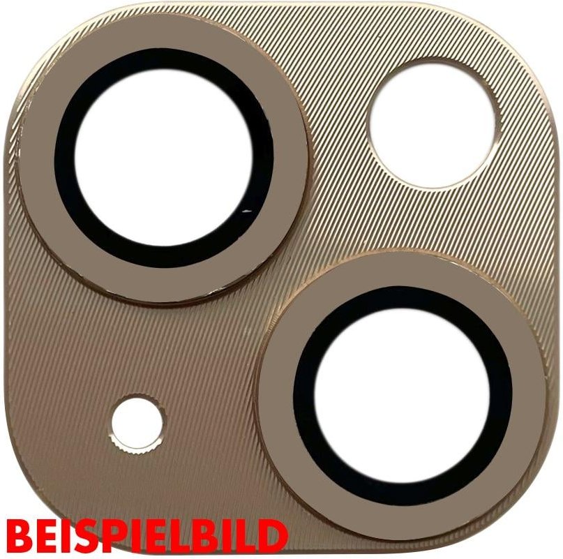 FUN Camera Protect Inlay für Apple iPhone 14/ 14 Plus Gold (20471)